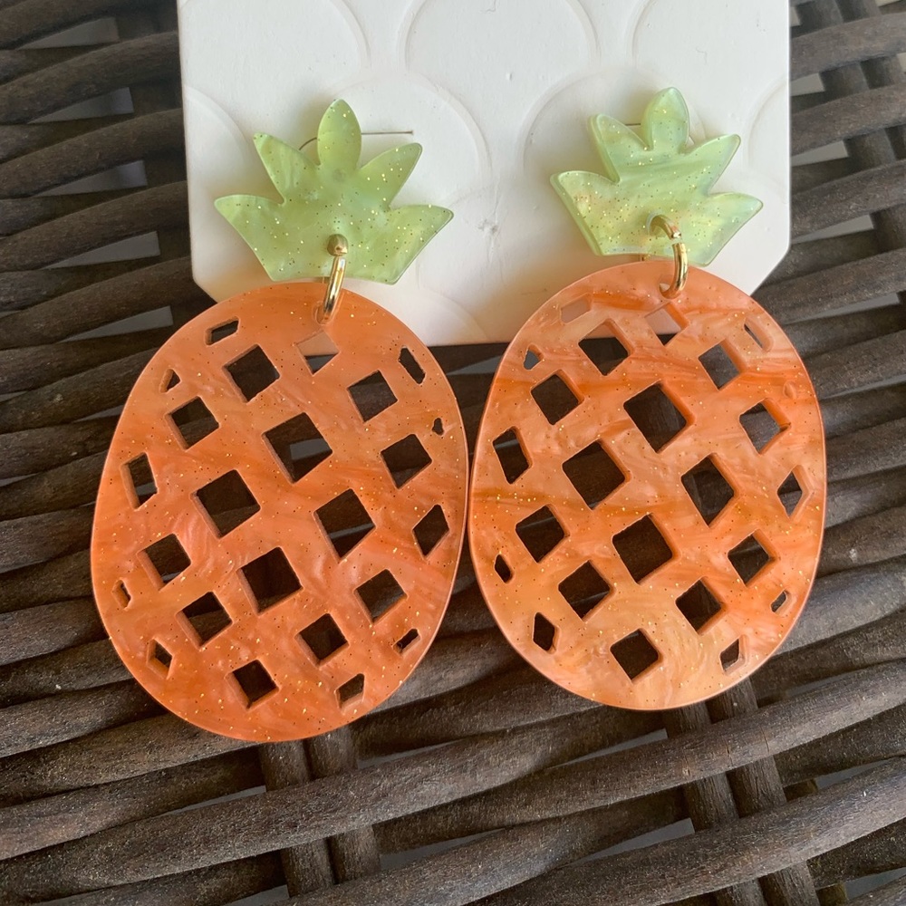 Cute, fruit earrings